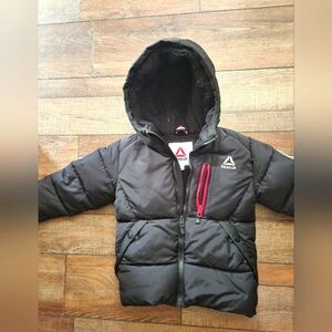 REEBOK CHILDS WINTER COAT WITH A HOOD- 4/5